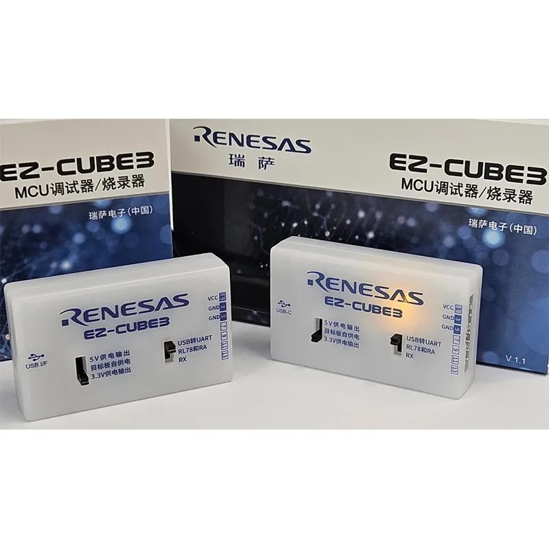 EZ-CUBE3 RA RL78 RX MCU программатор