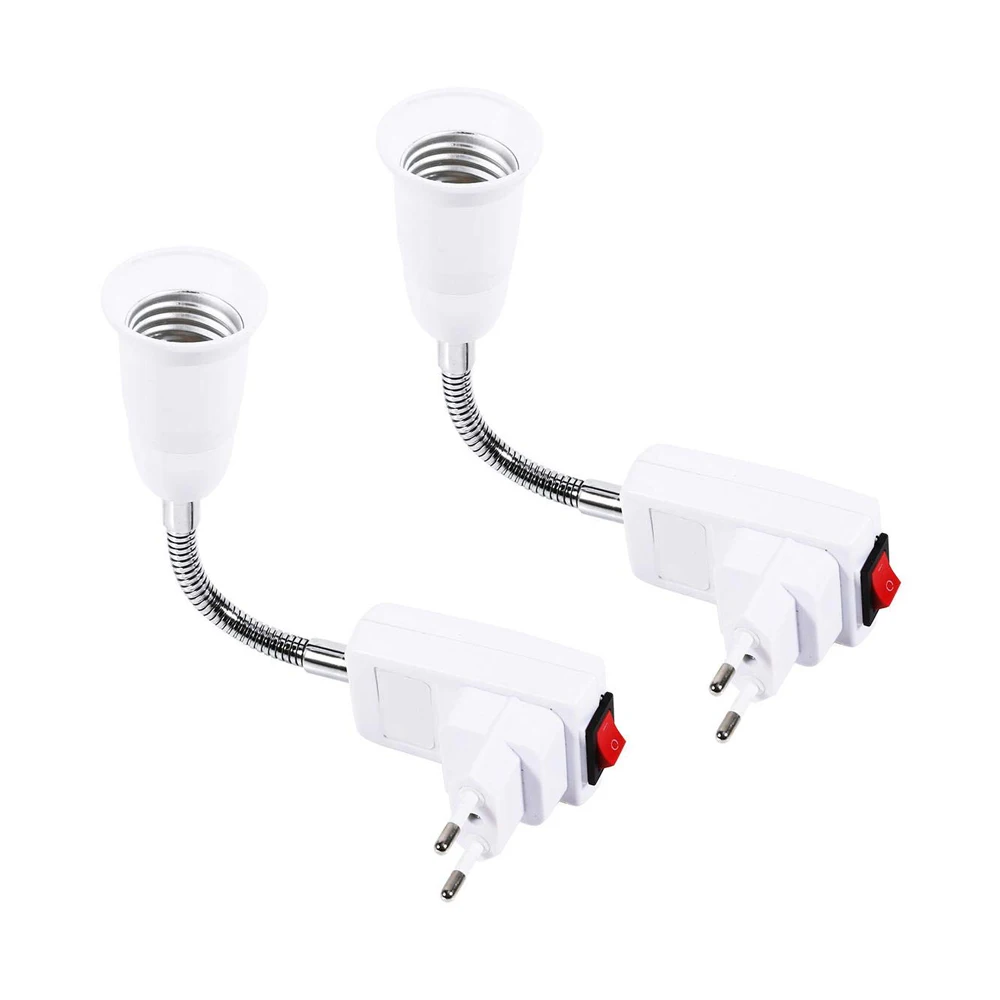 

Адаптер для лампы E27 с выключателем 2 шт.