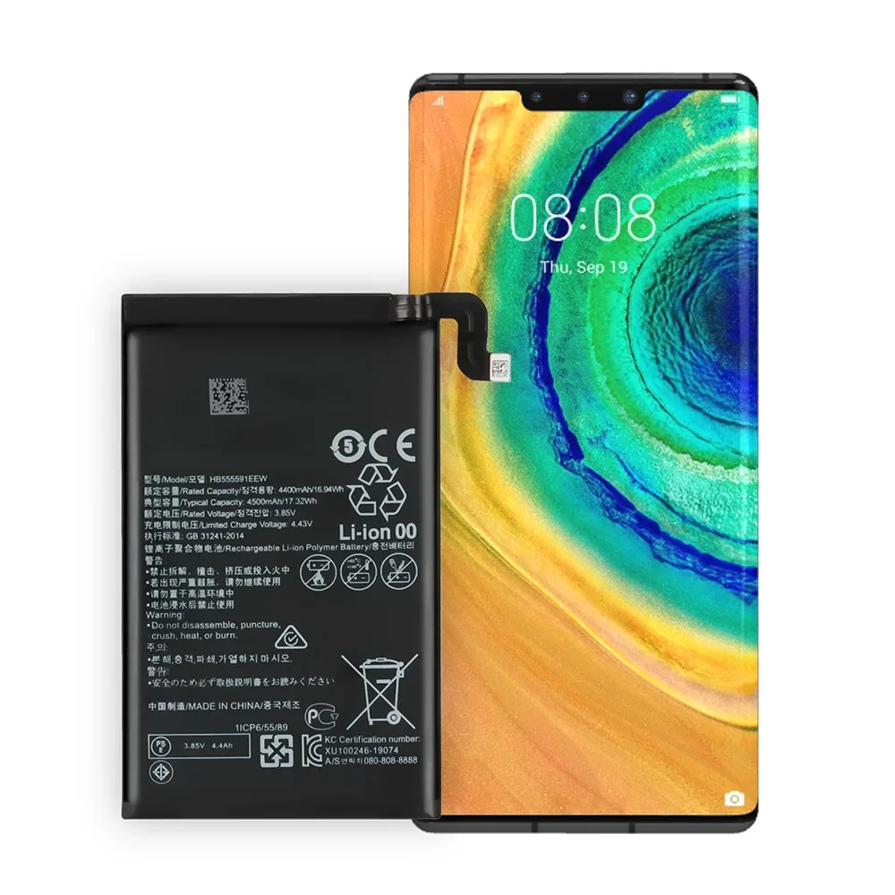3.85V 4500mAh HB 555591 Аккумулятор EEW для Huawei Mate 30 RS 5G LIO-N29 LIO-AN00P LIO-AN00 аккумуляторы мобильных