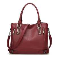 women leather handbag luxury designer handbags for woman 2022 new tote ladies big quality shoulder bags bolso mujer