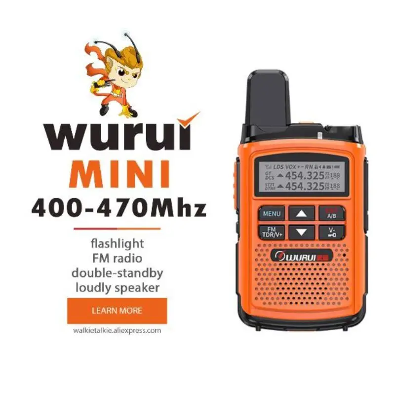 

Wurui 9200 walkie talkie walkie UHF portable radios two-way radio ham devices communicator long rang kids fm pmr446 Amateur