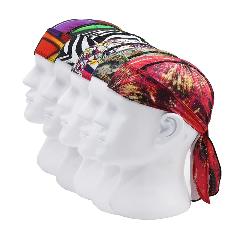 

Summer Cycling Cap Men Women Headwear Sport Running Riding Hat Road Bike Headband Carf Bicycle Bandana Pirate Cycle Helmet Inner