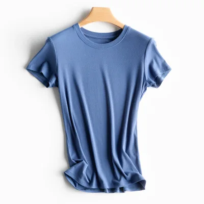 

Short sleeve T-shirt women's clothing new cotton T short sleeve in summer 2021 Broadcloth Spring/Autumn
