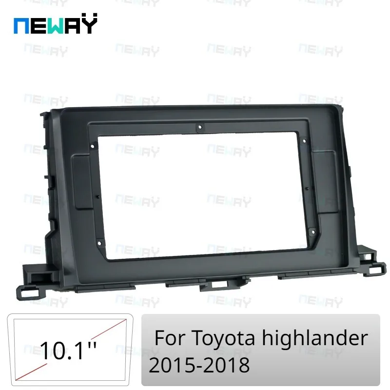 

car stereo radio fascia stereo panel dvd frame for Toyota highlander 2015-2018