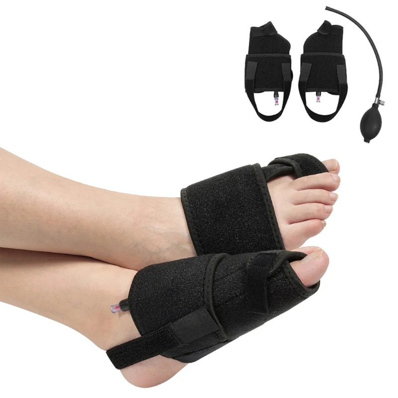 

1Pair Inflated Bunion Corrector Orthopedic Bunion Splint Big Toe Separator Pain Relief Non-Surgical Hallux Valgus Correction