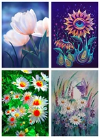 5d diamond painting flower full square round diamond art for adults and kids embroidery diamond mosaic home decor