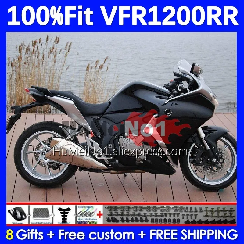 

Injection For HONDA Crosstourer VFR 1200 VFR1200 RR CC 155No.80 VFR1200RR 10 11 12 13 2010 2011 2012 2013 Fairings black stock