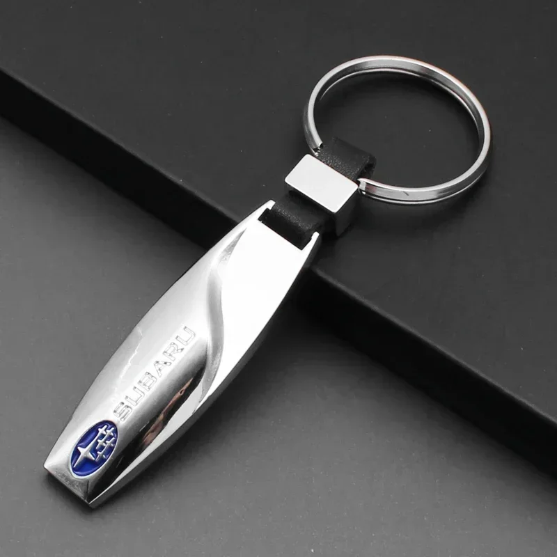 

Автомобильный брелок для ключей из сплава, подвесной держатель для ключей для Subaru WRX Forester XV Outback Impreza STI Legacy BRZ Tribeca