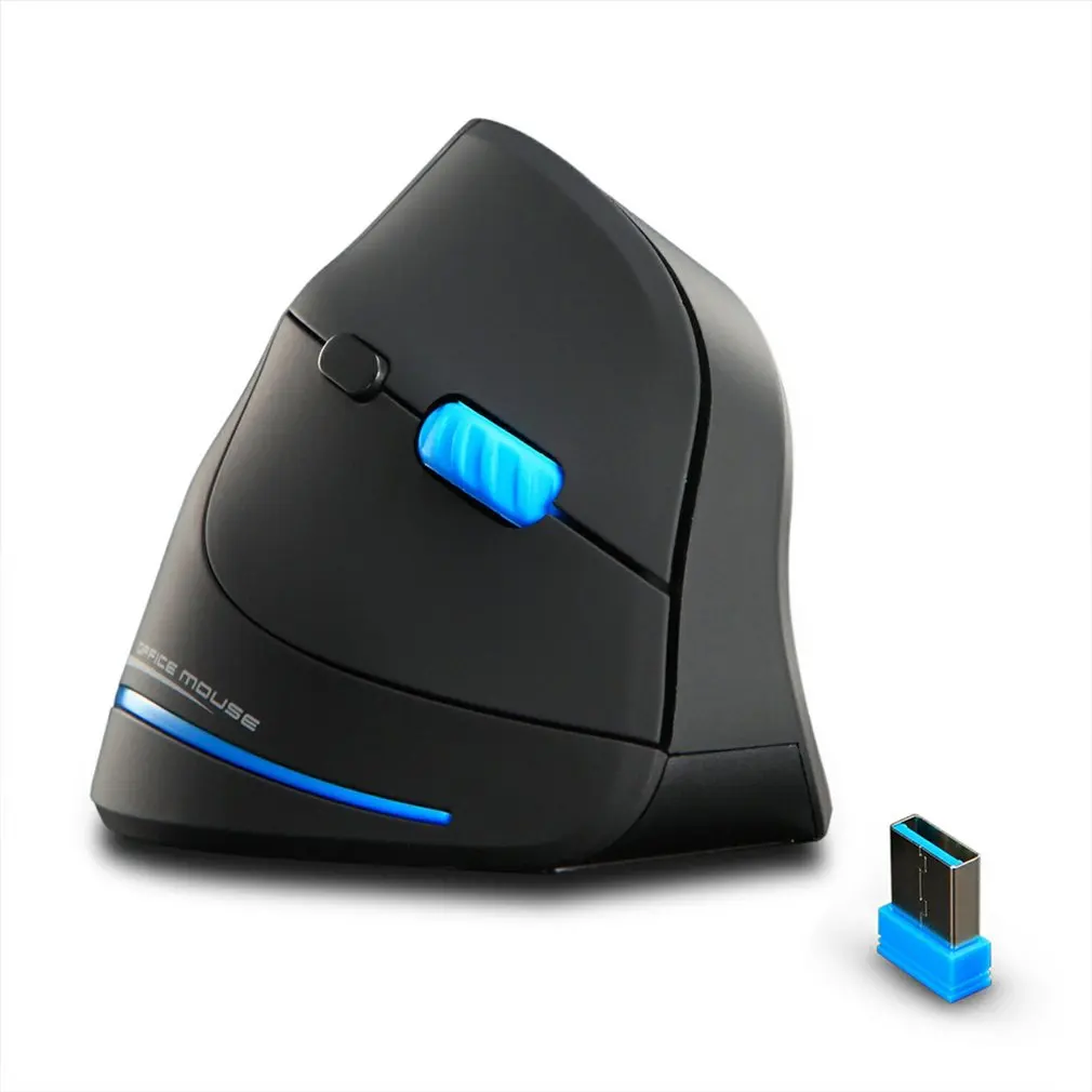 

F35A Wireless Mouse Vertical Snail Wireless Charging Mode Notebook Mouse Office Wireless Mouse 3 DPI Adjustable