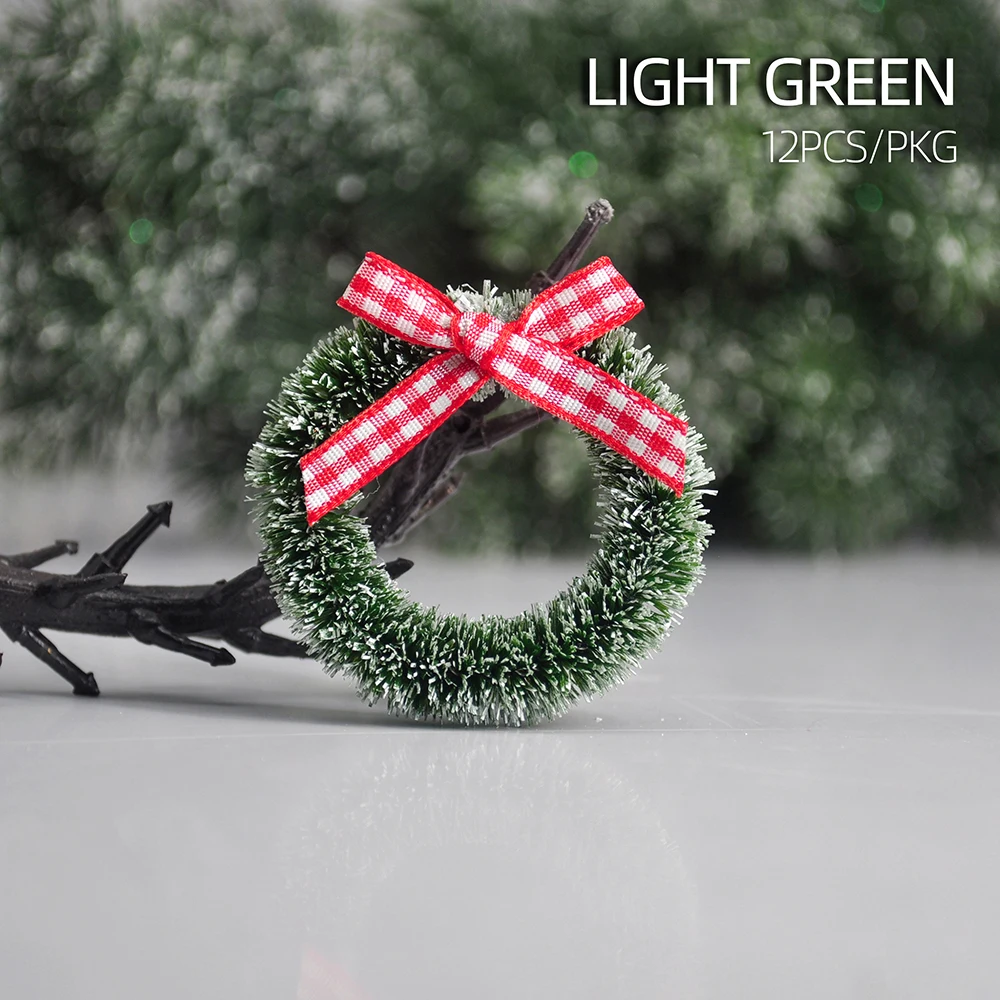 

Рождественская гирлянда с бантом 12 шт