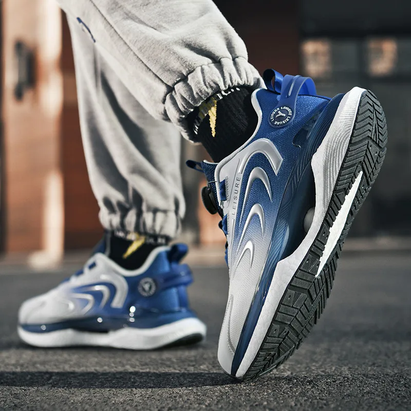 

Men's Casual Sports Running Shoes Wear-Resistant Anti-Skid Shockproof Breathable Quick Drying Snaekers Size38-45
