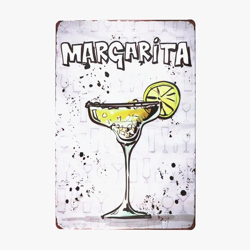 

Vintage Metal Tin Sign Art Poster Beer Pub Art Poster Restaurant Bar Coffee Garage Wall Stickers Decoration Vintage