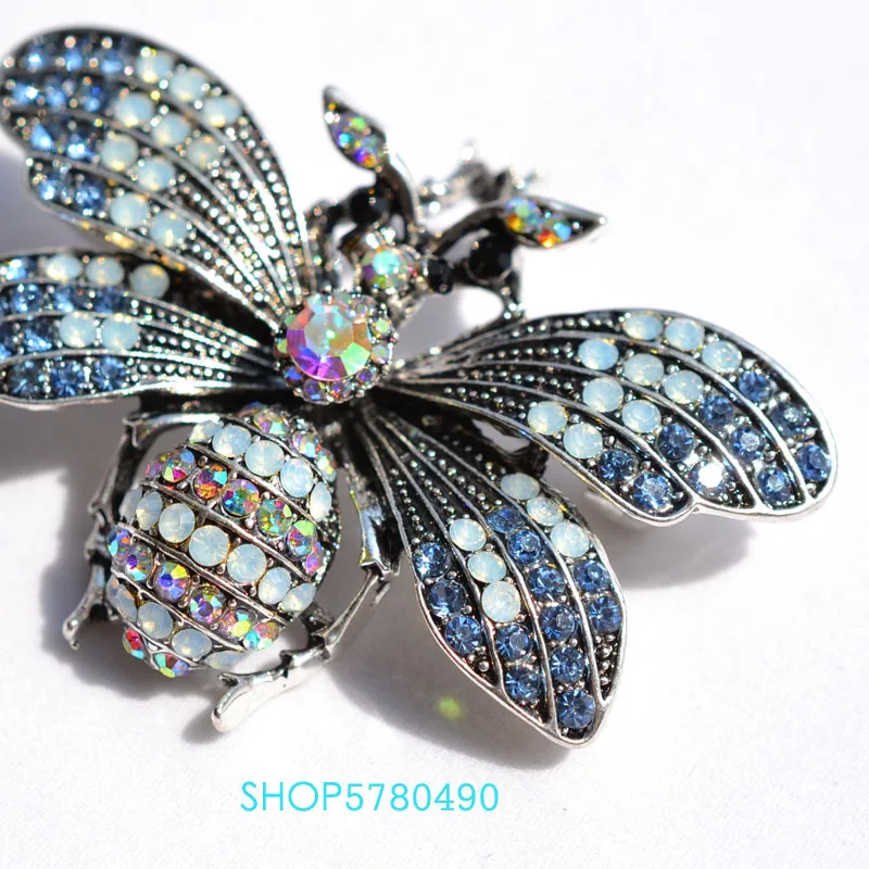 ESPECIOSUS Броши пчела коричневые