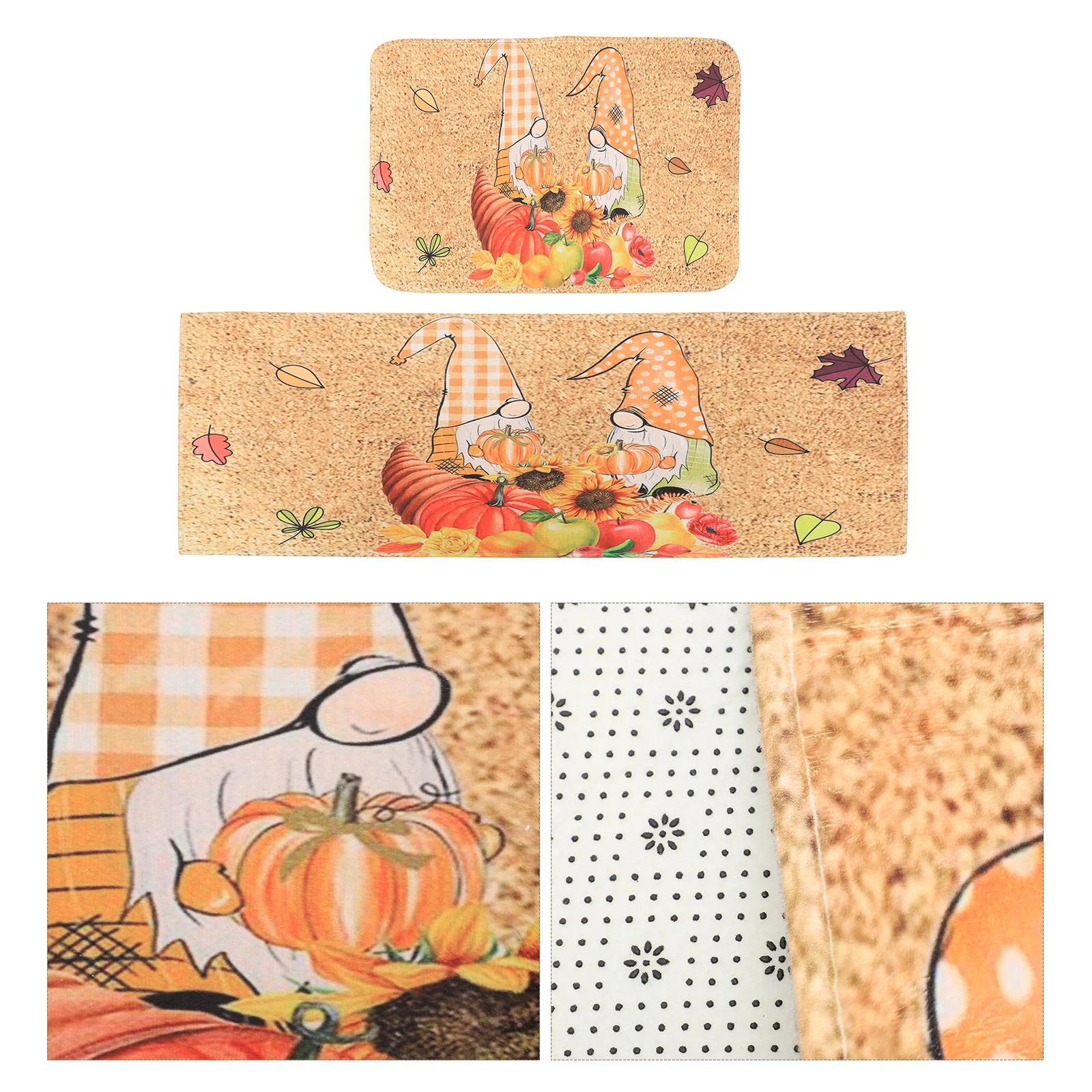 

Mat Fall Floor Mats Door Doormat Kitchen Autumn Gnome Rug Welcome Thanksgiving Outdoor Rugs Decorative Bathroom Gnomesfront
