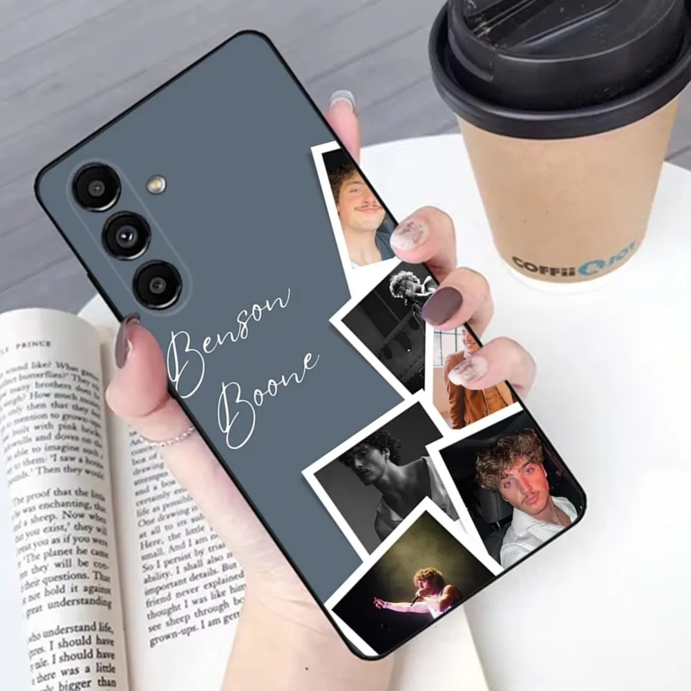 Чехол для телефона Benson B-Boone Samsung S24 23 22 30 21 10 9 Ultra Plus Lite FE мягкий силиконовый черный