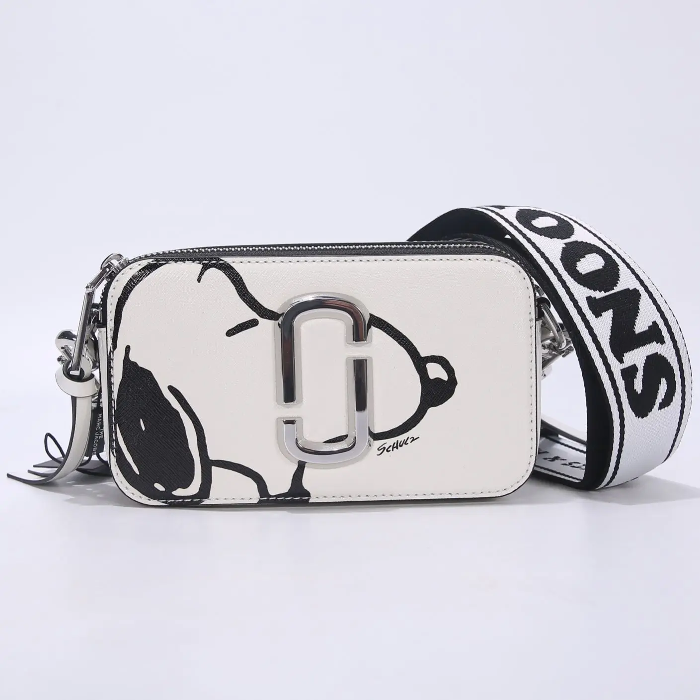 

Counter Quality Marc Jacobs Camera Bag Snoopy MJ Small Square Bag Wide Shoulder Camera Bag Belt Women's Shoulder Bag purses