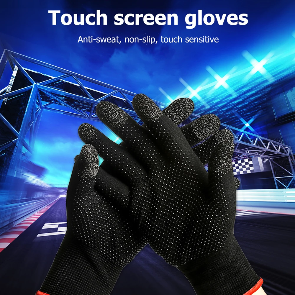 

Game Controller Sweat Proof Non-Scratch Fingertip Gloves Gaming Finger Gloves Gaming Thumb Sleeve Game Finger Cover