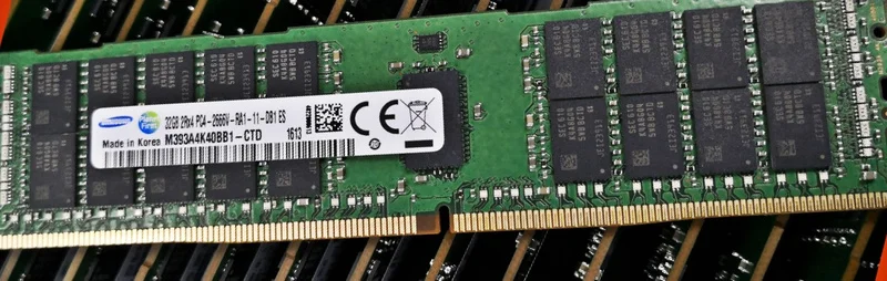 

RAM 32G 2RX4 PC4-2666V ECC RDIMM M393A4K40CB2-CTD Серверная память