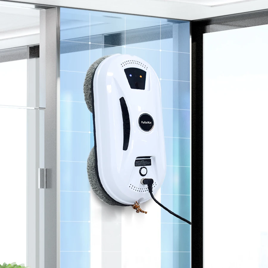 

The Best Cordless Robot Window Cleaner Household Electric Glass Limpiacristales Remote Control for Home Appliance