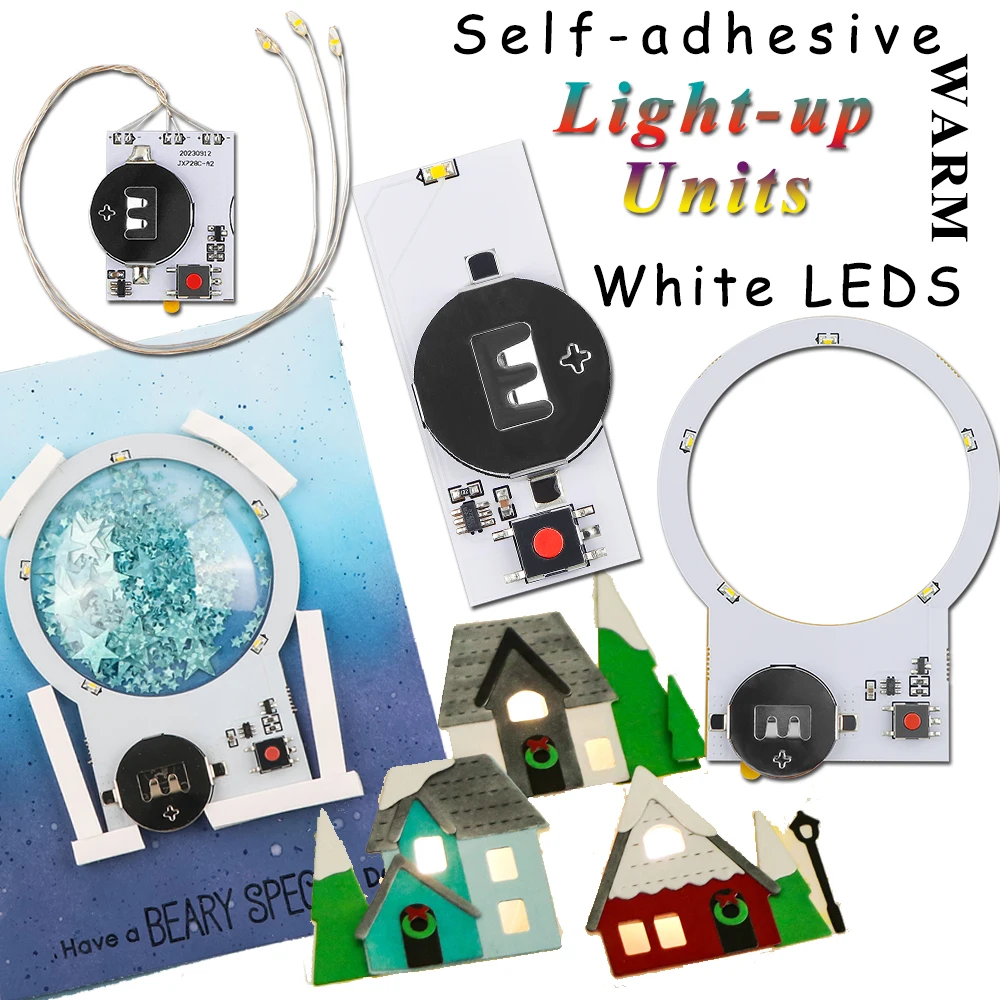 Halo Lights &amp Easy для того чтобы сделать фонарики самоклеящиеся круглые с тёплым белым