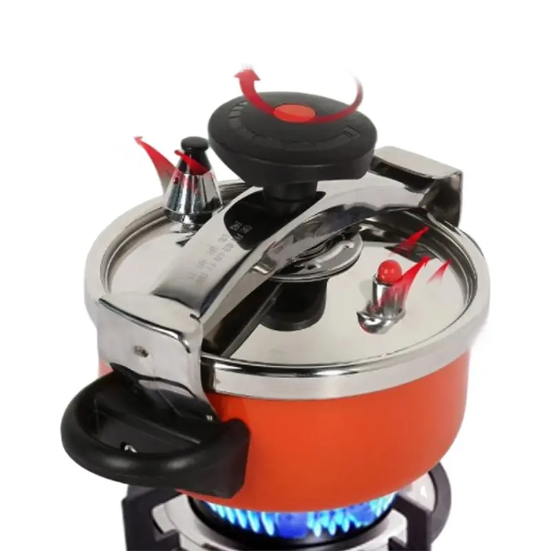 Фото Мини-скороварка DT15 2 л, 55 кПа, из нержавеющей стали, эффективная, съемная, для газовых плит №5