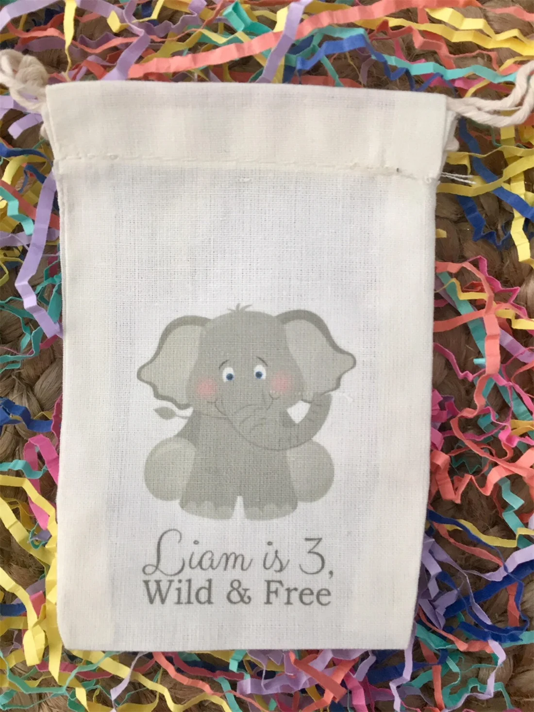 20 шт. персонализированные детские сумочки Джунгли/Сафари/зоопарка животные