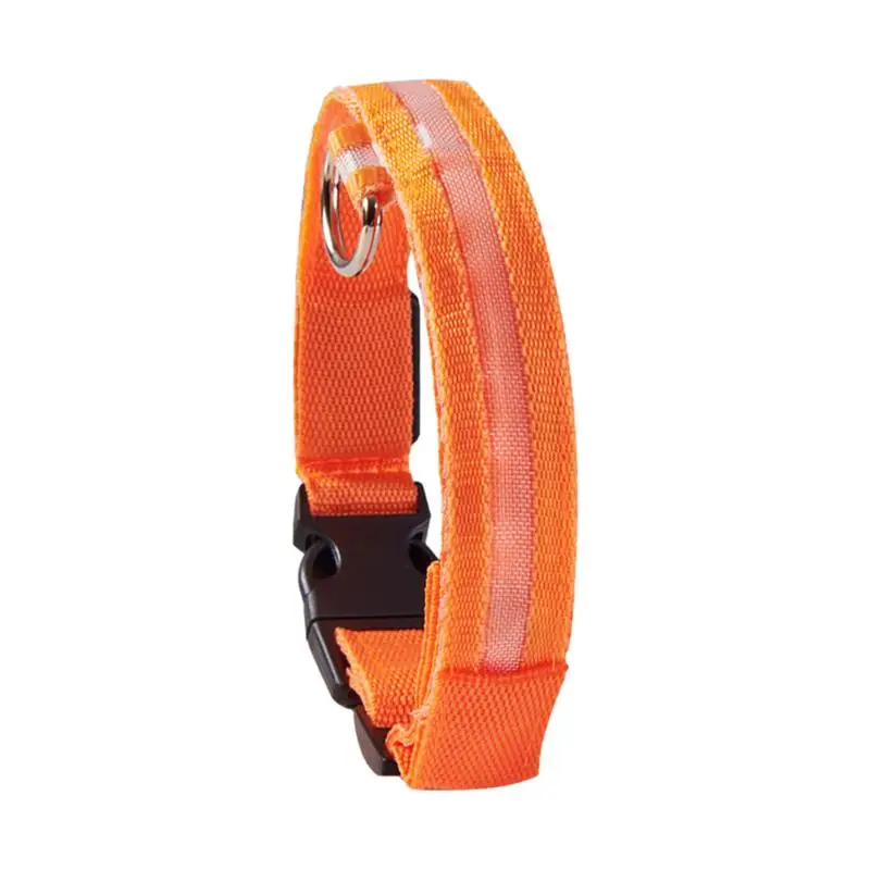 

LED Collar LED Light Up Glow Dog Collar Rechargeable Flashing LED Dog Collar Light Lighted Dog Collar For Puppies Small Medium