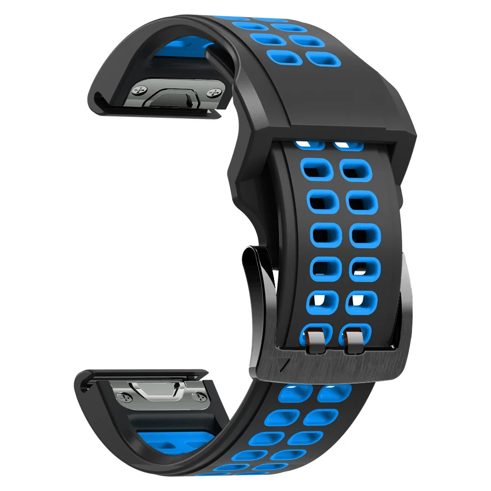 Ремешок тактический для наручных часов Garmin Instinct 2 быстросъемный силиконовый