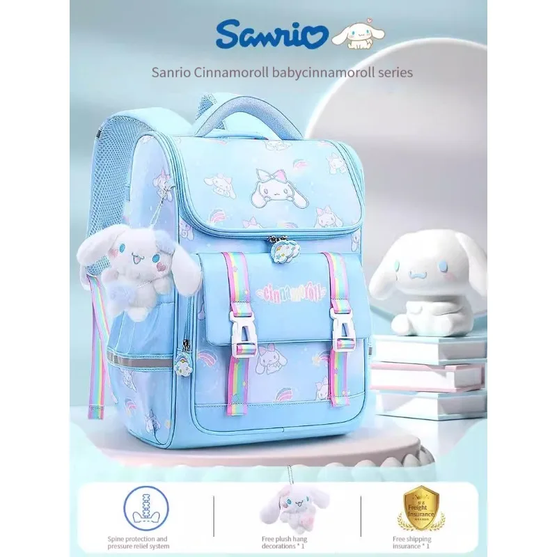 

Sanrio New School Bag for Primary School Girls Grade 1 2 3 and 6 School Bag Backpack Children Gift