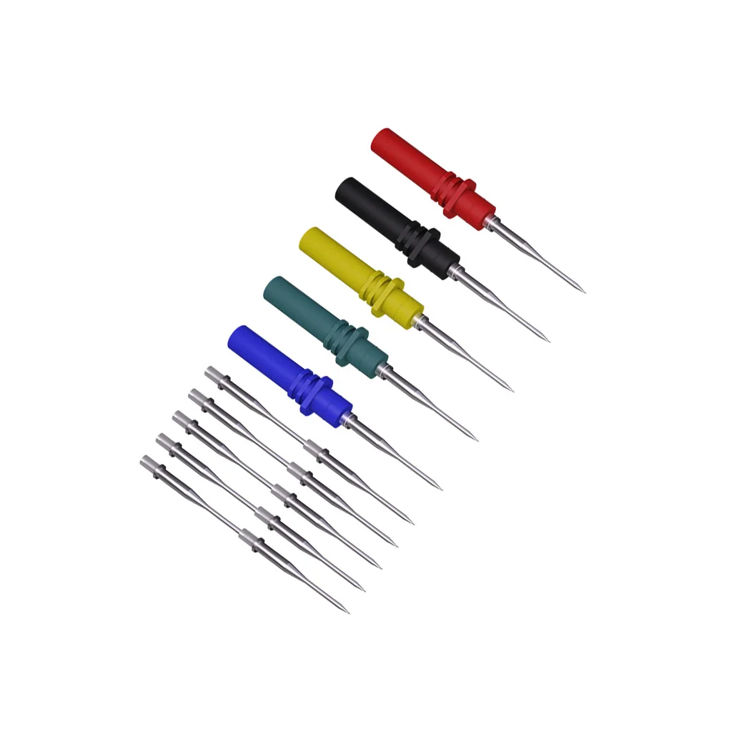 

4mm Banana Plug Multimeter Test Probe Needle Set Pin Portable Tester
