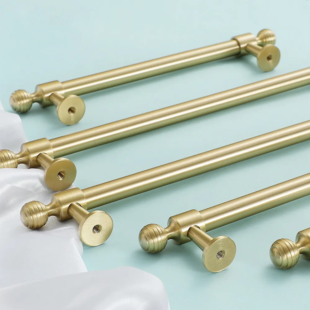 128 160 224 320 мм современная мода высокое качество твердая латунь шкаф кухонный