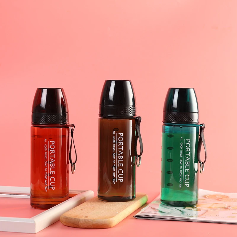 

1PC Outdoor Fitness Space Cup Plastic Drinking Cup Student Sports Kettle Hand Cup Sports Water Cup