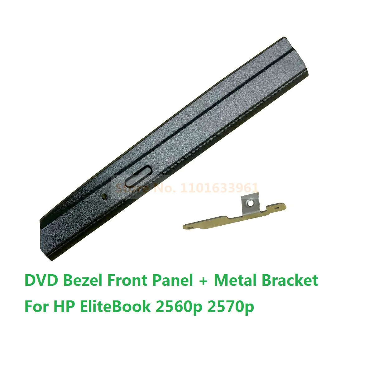 

DVD ODD Optical Drive Bezel Front Panel Faceplate Caddy Cover Mounting Metal Bracket for HP EliteBook 2560p 2570p