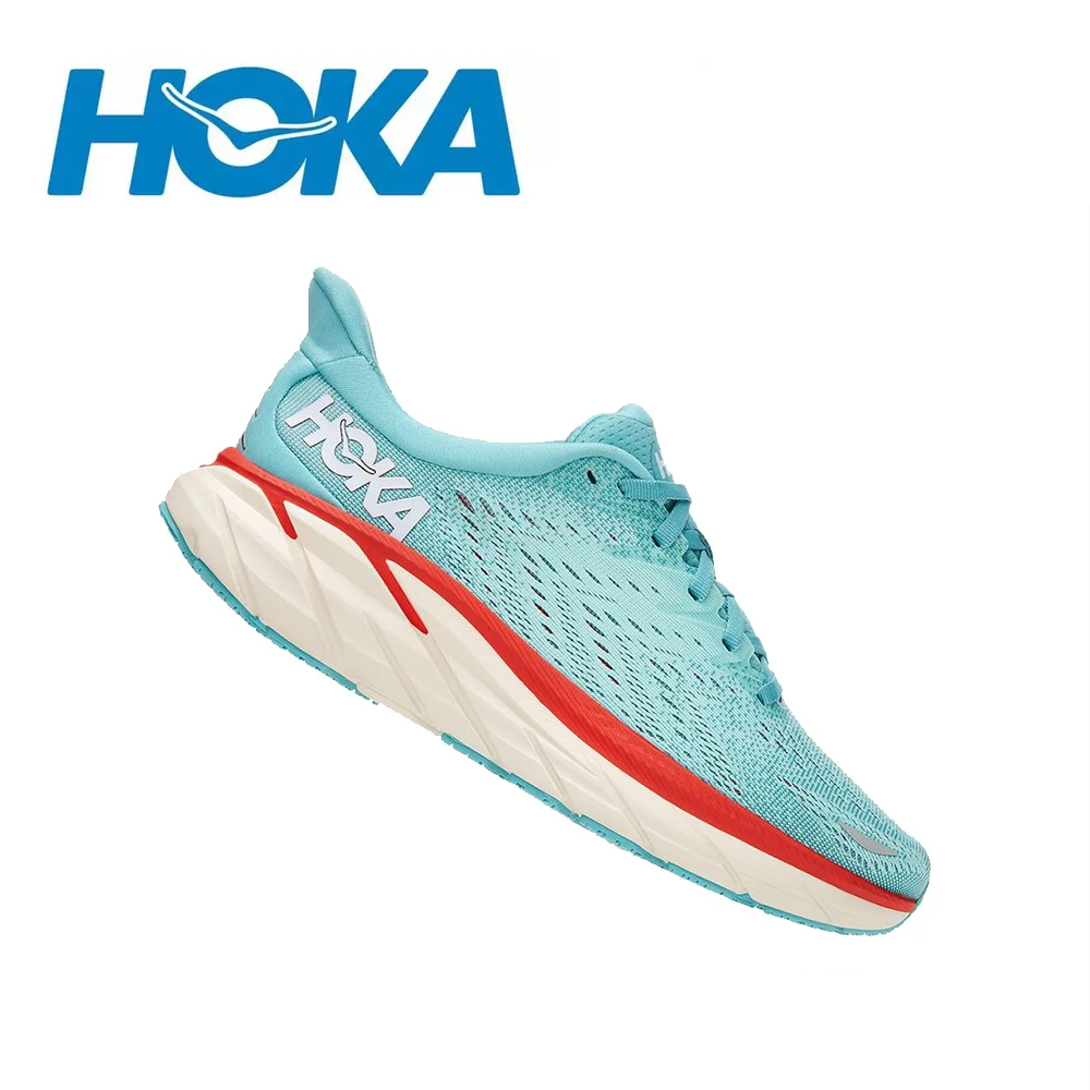 

New Hoka Clifton 8 Running Shoes Mens and Women's Lightweight Cushioning Marathon Absorption Breathable Highway Trainer Sneakers