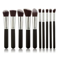10pcs makeup brushes set professional cosmetics tools eyeshadow concealer lip eye makeup brush kits foundation powder blush