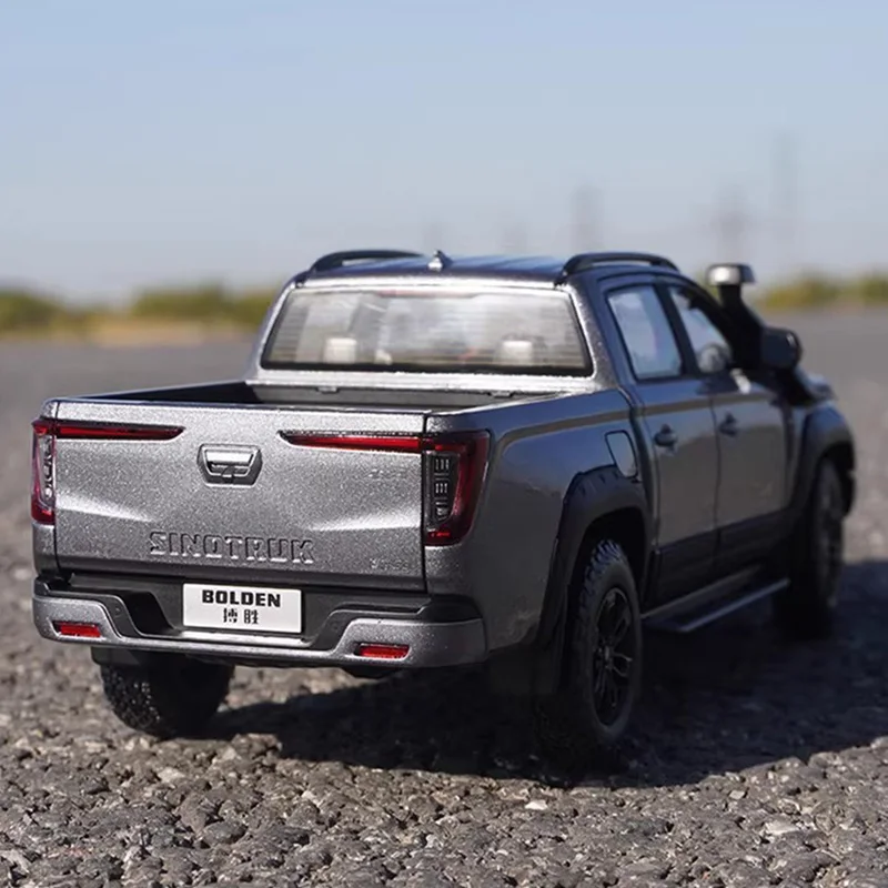 Фото Масштабная модель внедорожника Bosheng S9 4x4 (пикап) из сплава, 1:18, для тяжелых условий эксплуатации №4