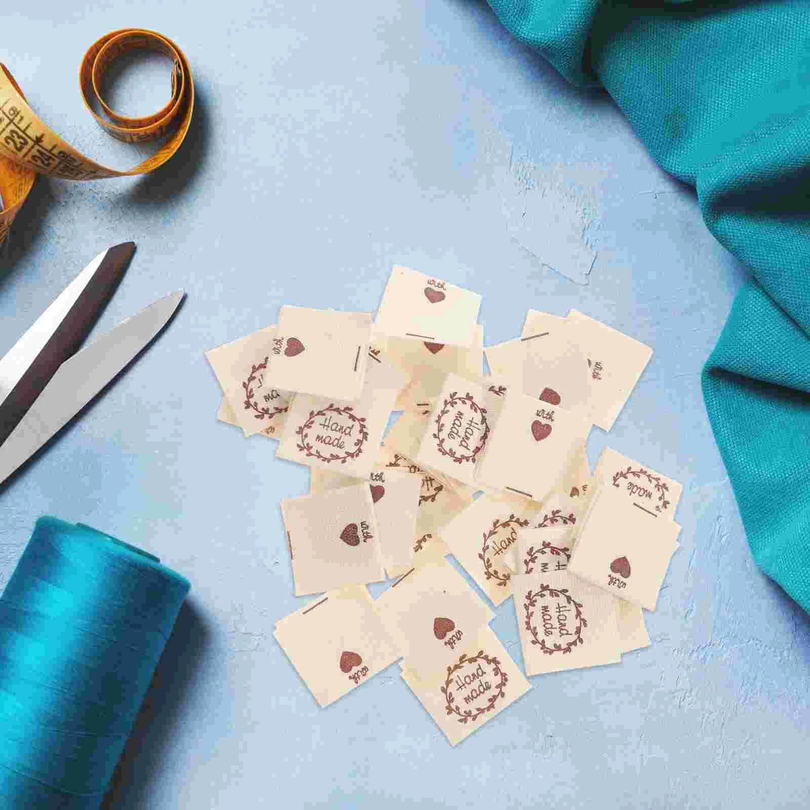 100 шт. этикетки ручной работы для рукоделия бирки одежды одеяло