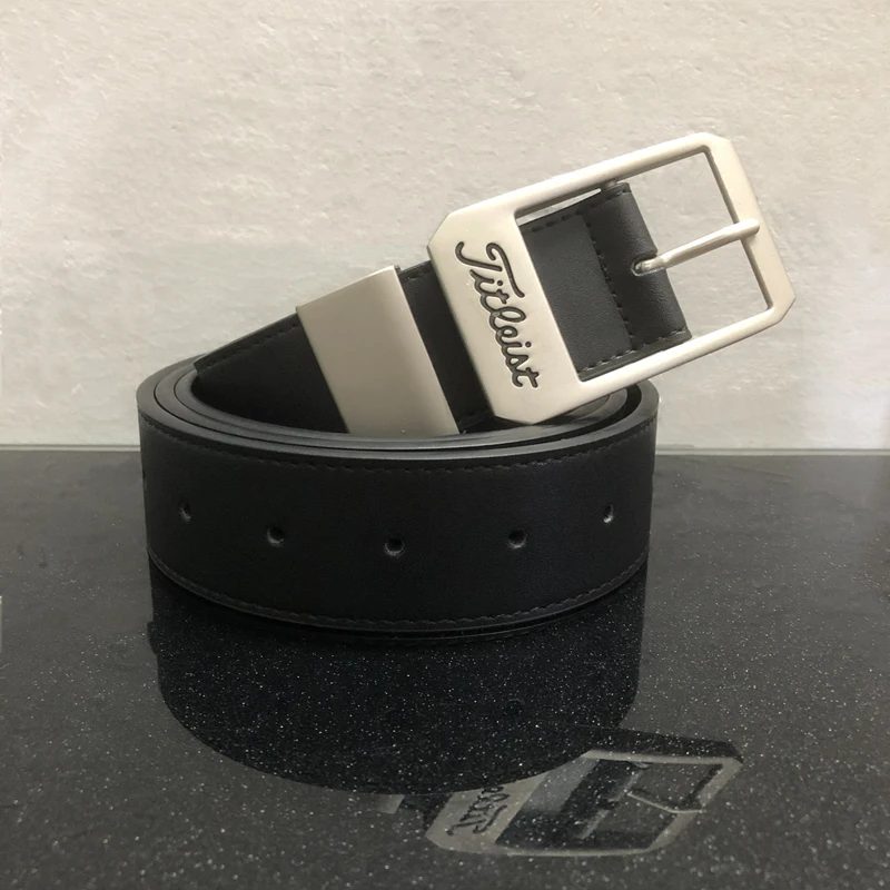 Golf belt casual leather strap golf white sports match belt