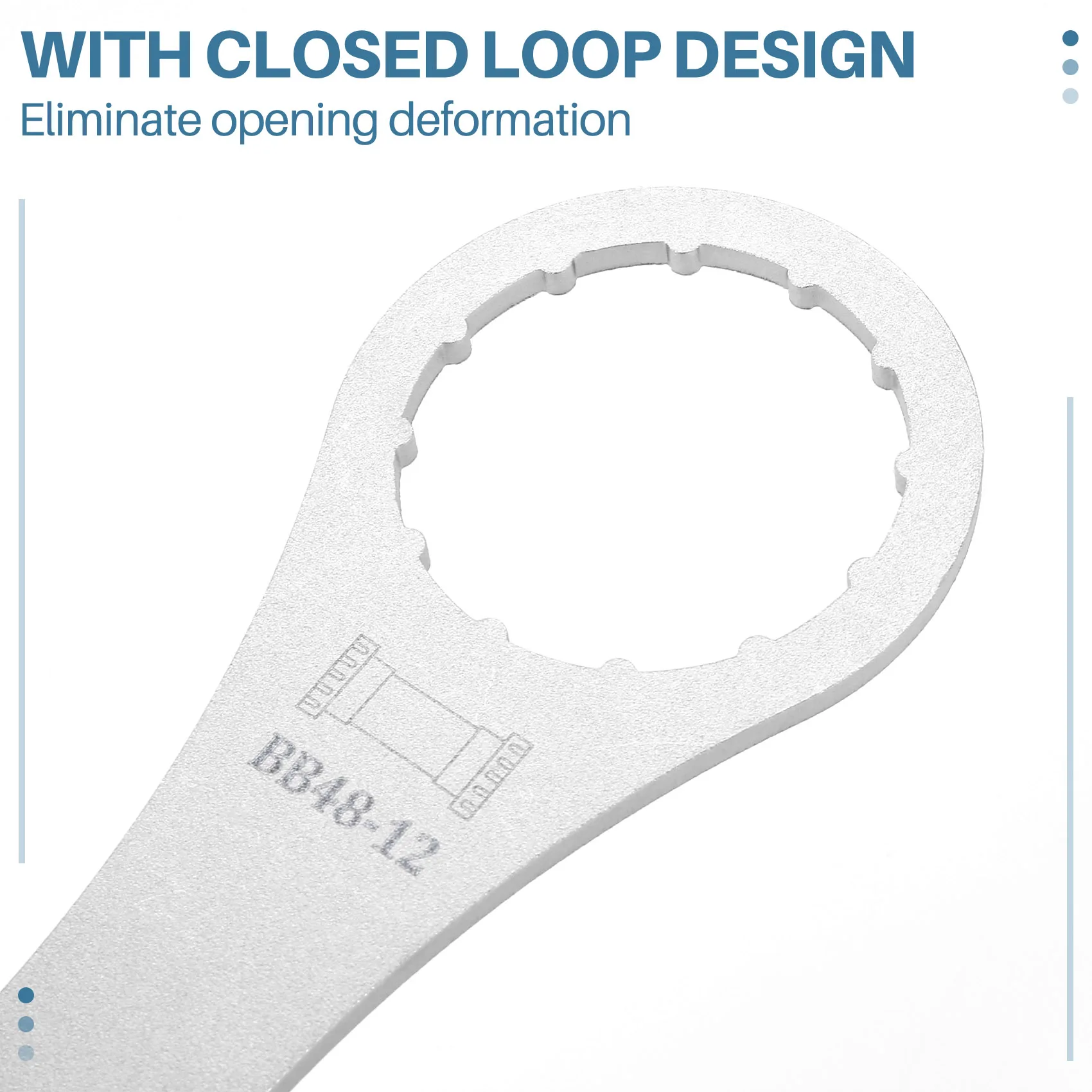 Инструмент для ремонта гаечного ключа каретки велосипеда BB48-12 12 зубьев Praxis Works M30