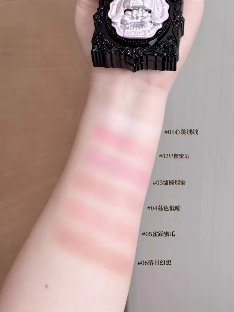 Фото Пудра-румяна NEIYOU Honey Powder Expansion Shrink Color Calm: Новинка 2026 года, стойкая, осветляющая, для фиксации макияжа №2