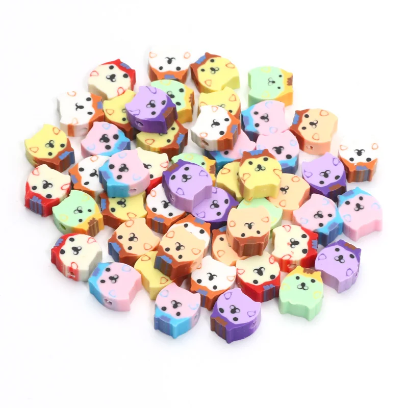 9x10 мм очаровательные Ainmal бусины из глины ожерелья браслеты из полимерной глины бусины для изготовления ювелирных изделий бусины Сделай Сам ручной работы аксессуары