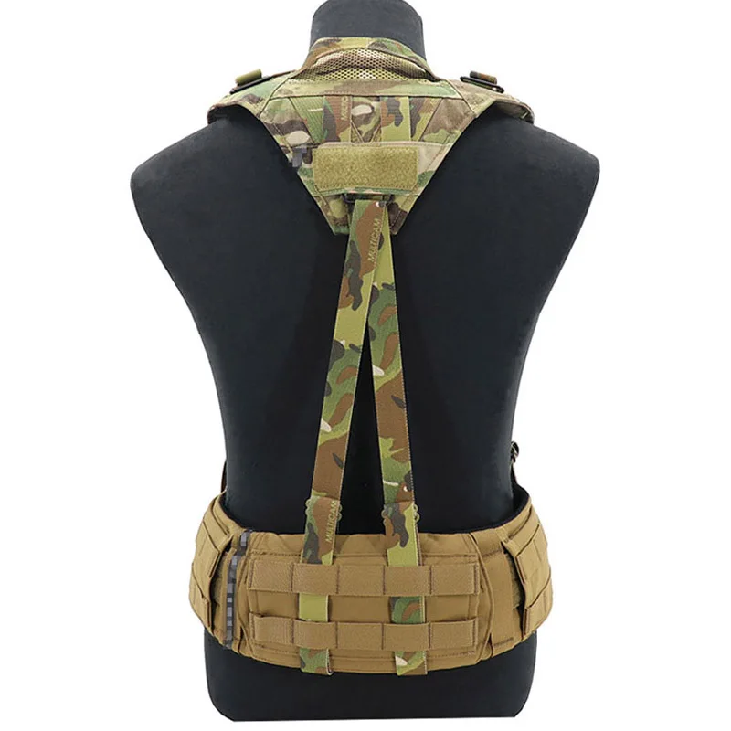 Открытый треугольный плечевой ремень сверхмощный поясной подтяжки