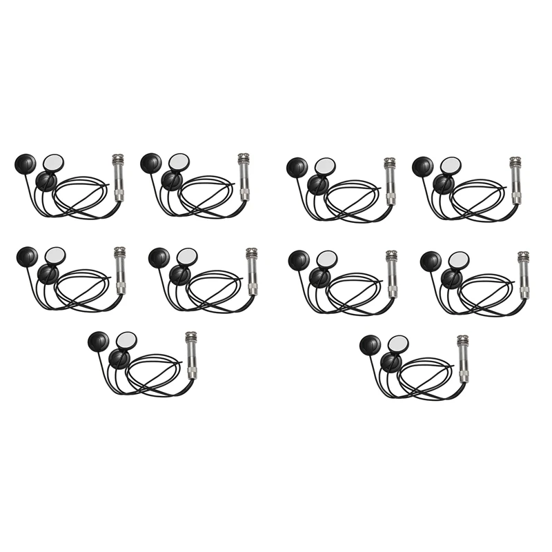 

10X Universal Pickup Piezo 3 Transducer 6.35Mm For Acoustic Guitar Ukulele Mandolin