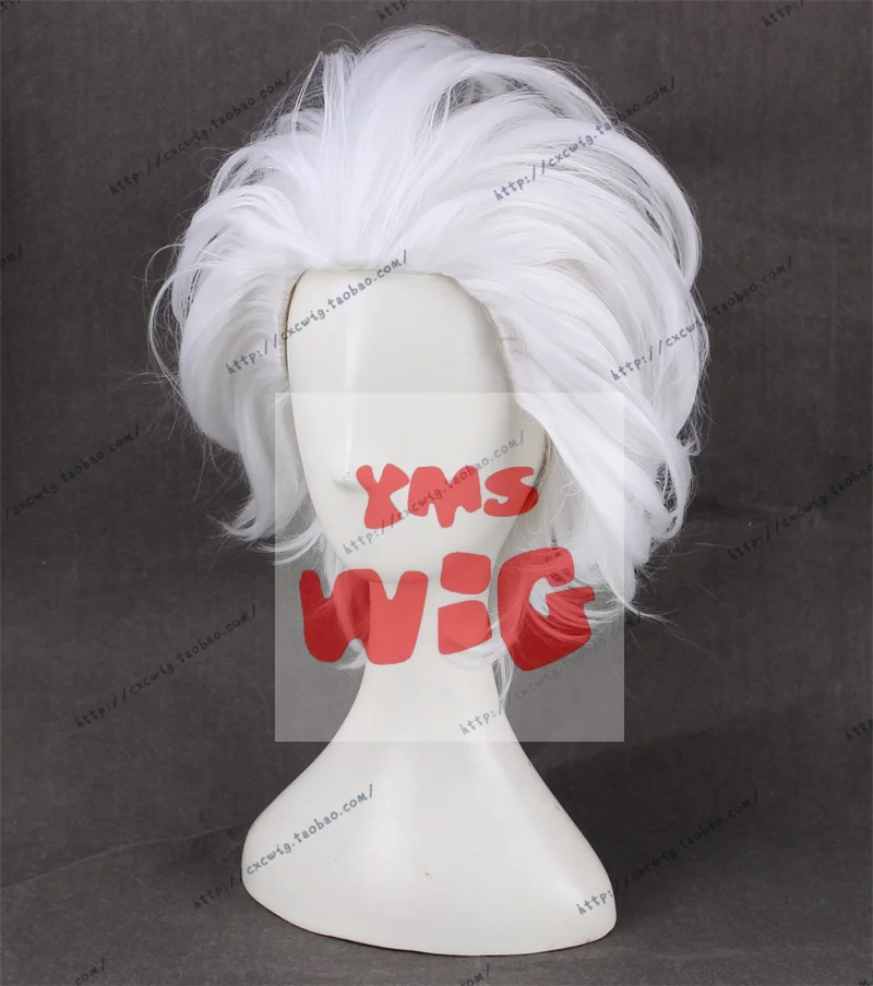 Новый парик для косплея Takuma Sakezione белые короткие термостойкие синтетические