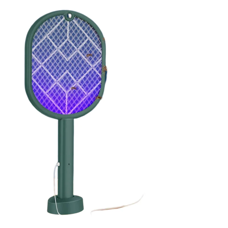 

Hot Sale 3000V Electric Insect Racket Swatter Zapper USB Rechargeable Summer Mosquito Swatter Kill Fly Bug Zapper Killer Trap