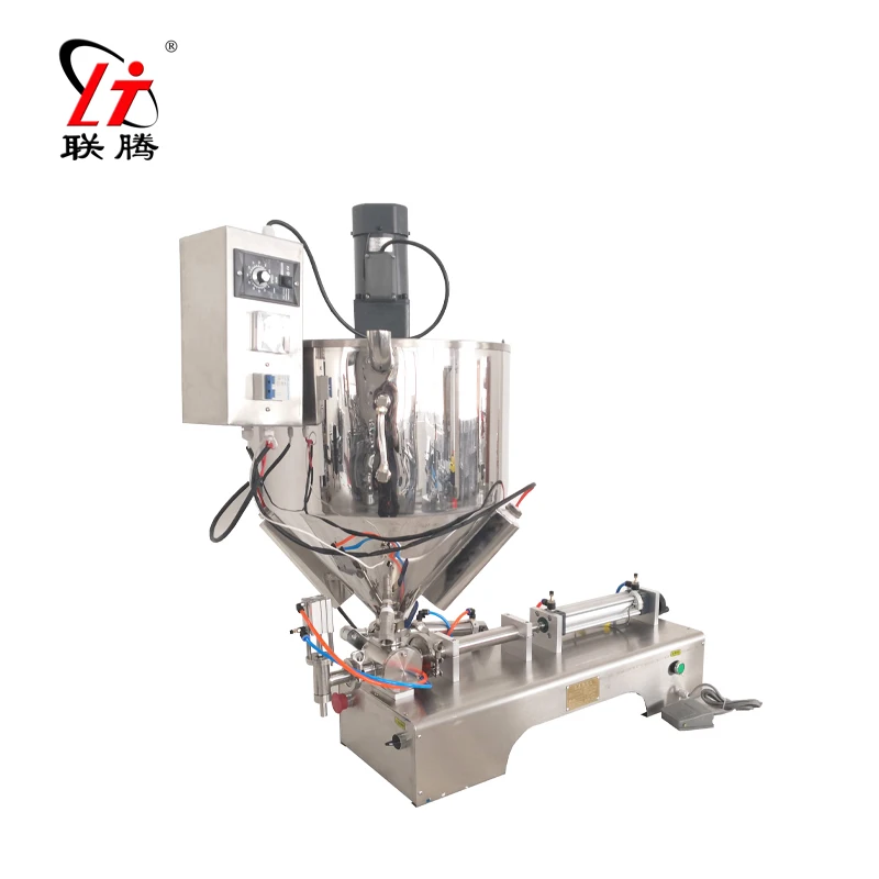 

LT PACKING peanut butter paste sauce cup filling and sealing machine