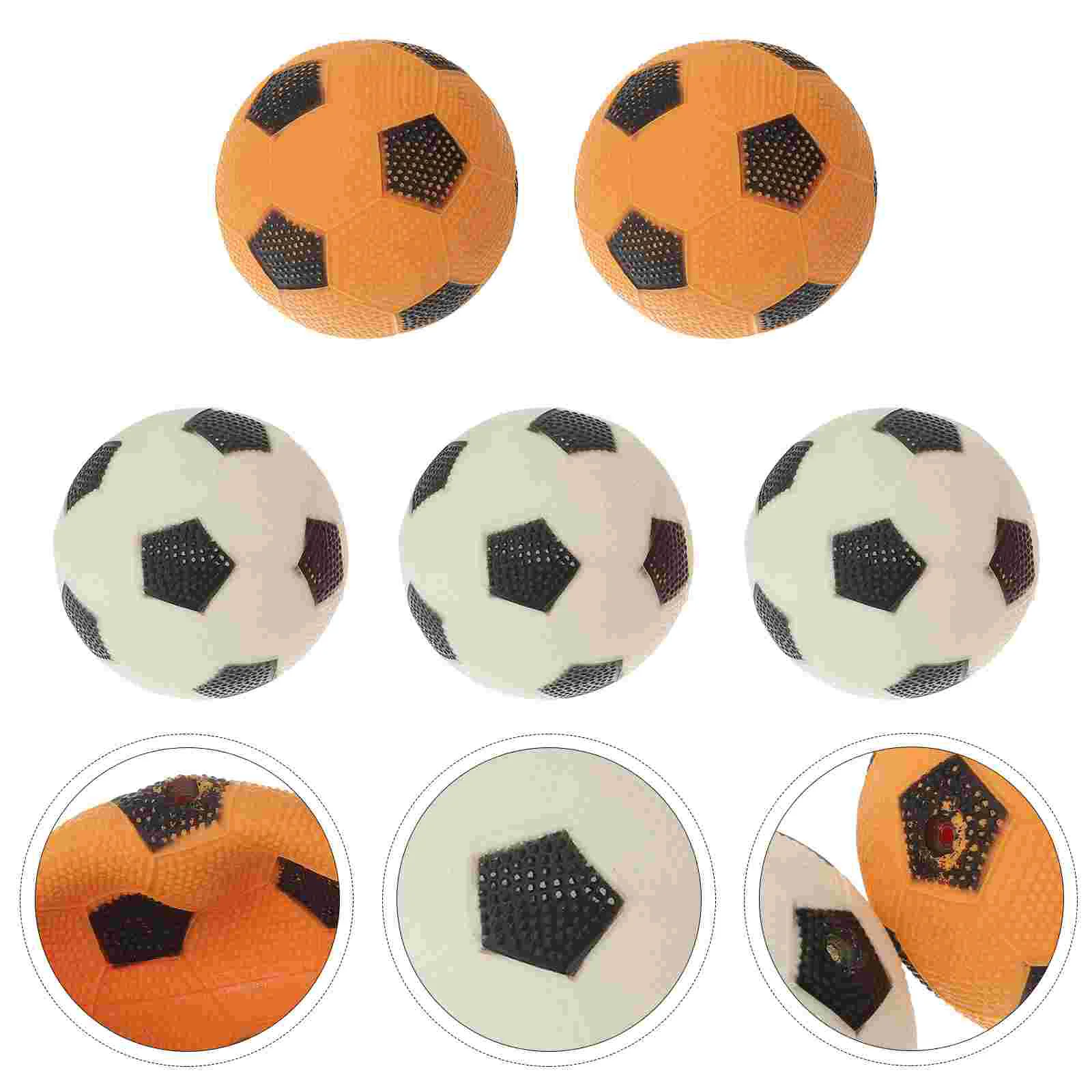 

5pcs Football Toys Balls Toys Beach Pool Soccer Games Football for Kids Garden Beach Pool