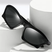 modern sunglasses unisex personality geometry sun glasses retro adumbral anti uv spectacles simplity eyeglasses ornamental