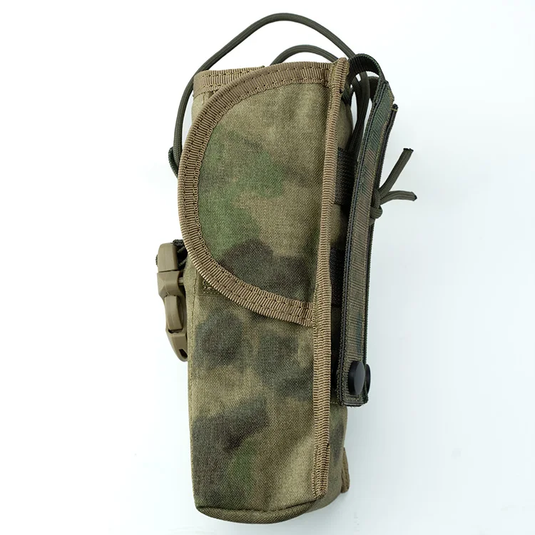 Outdoor Sports Multifunctional Sundry Bag 6094 Styling Tactical Tank Top Radio Interphone Bag Green Ruins Camo TC0039