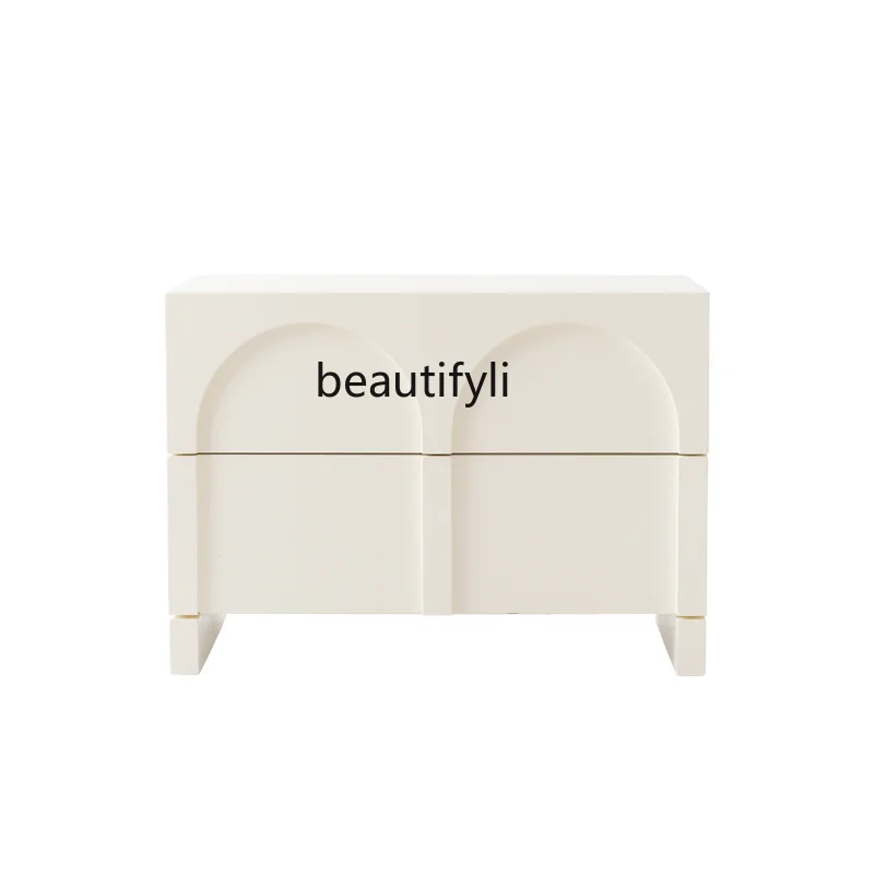 

Простой современный прикроватный столик, компактный прикроватный шкаф в скандинавском стиле